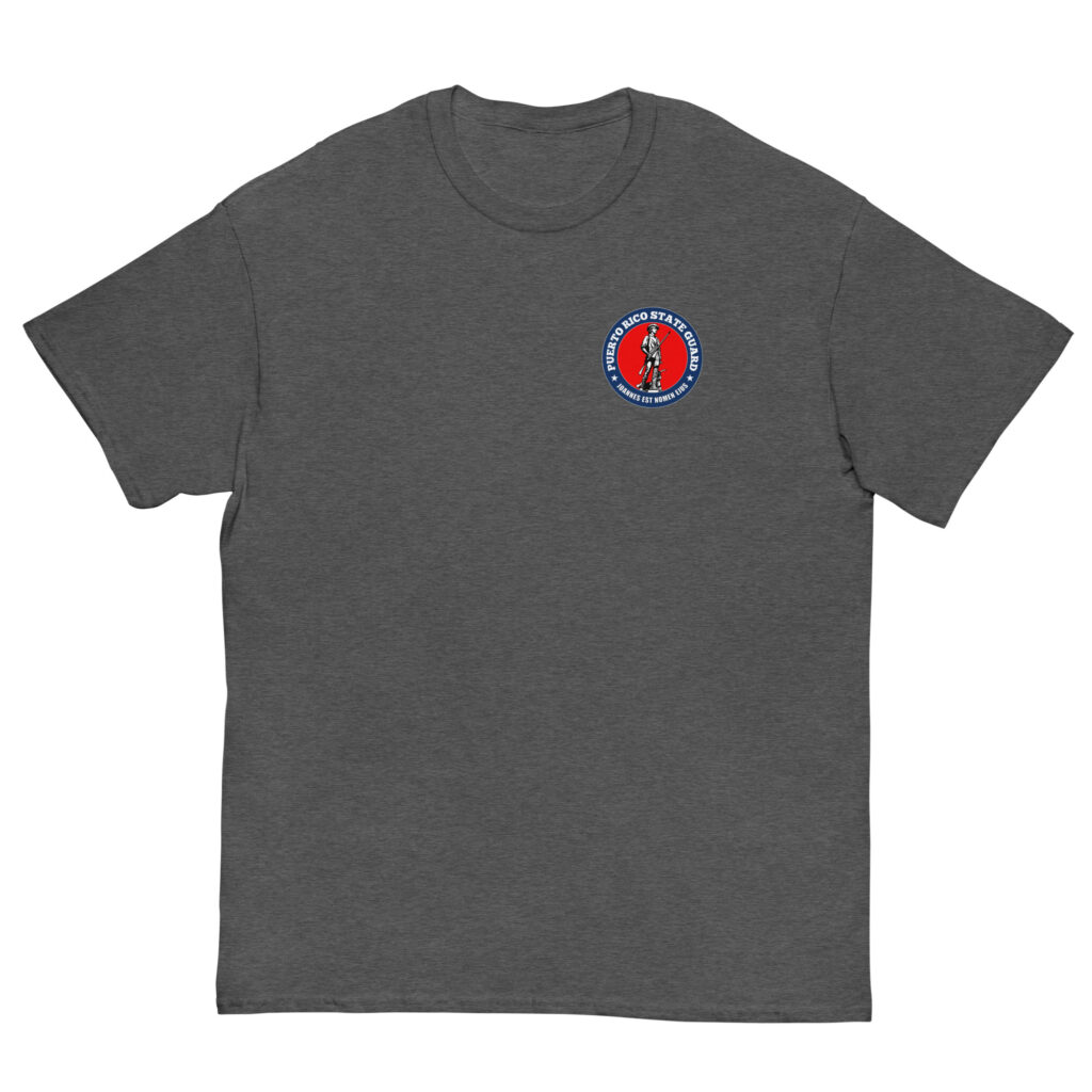 Puerto Rico State Guard Bold Minuteman T-Shirt - Image 4