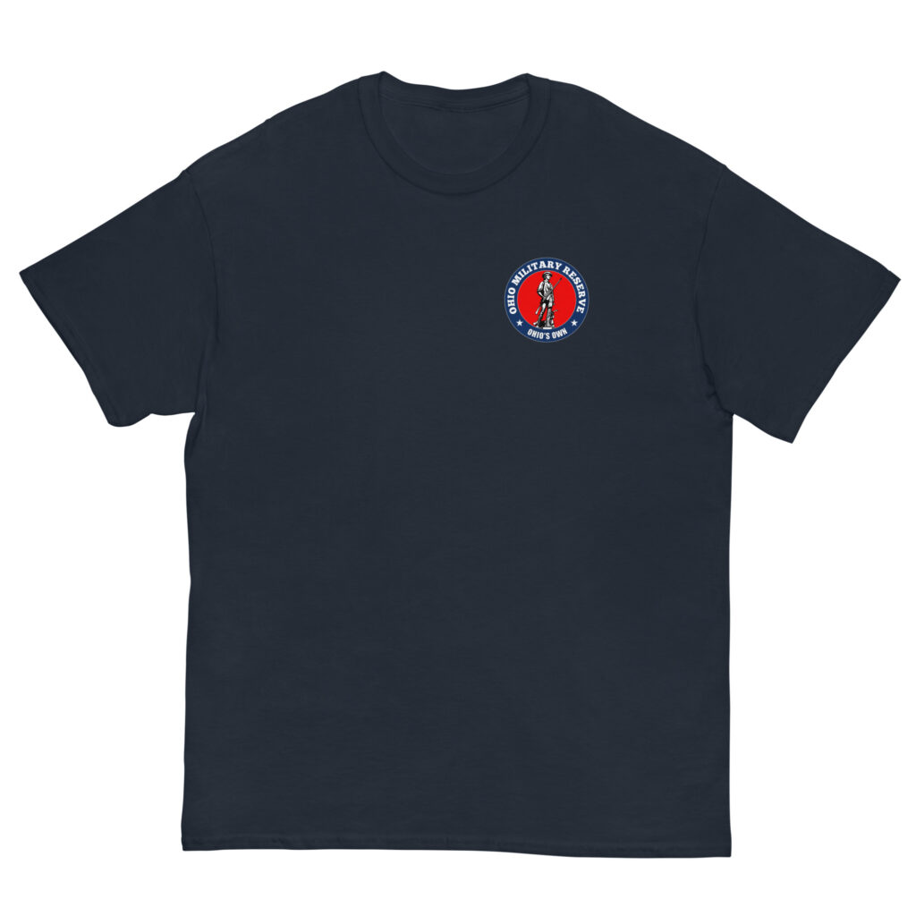Ohio Military Reserve Bold Minuteman T-Shirt - Image 2