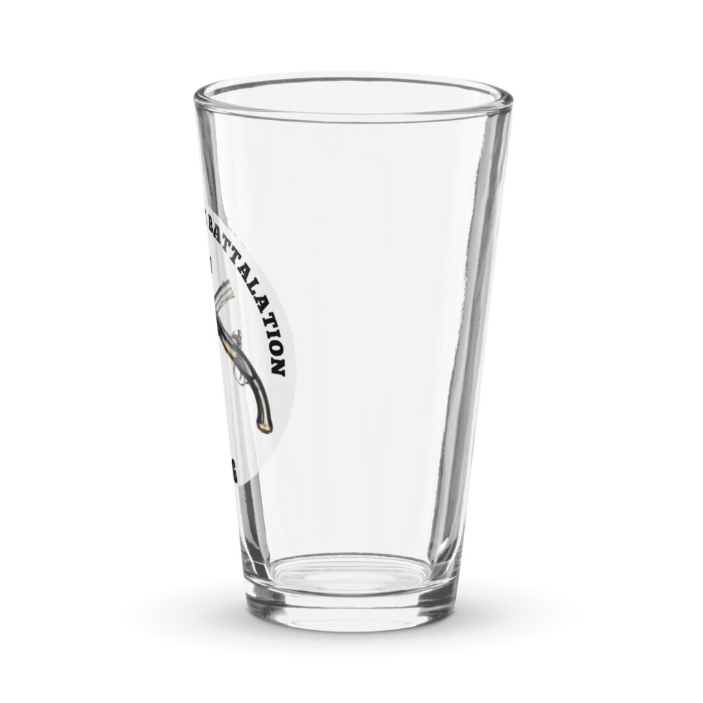 TNSG 911 Military Police Battalion Pint Glass - Image 4