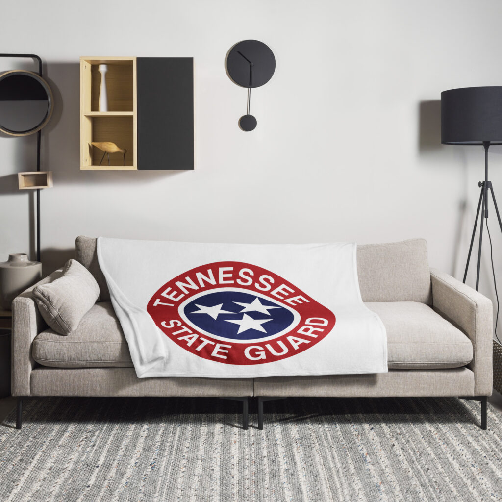 Tennessee State Guard Throw Blanket - Image 2