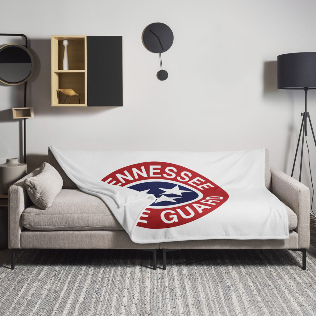 Tennessee State Guard Throw Blanket
