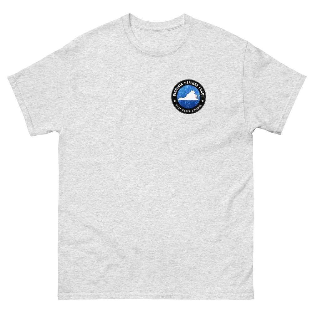 Virginia Defense Force 91st Cyber Brigade Support Team T-Shirt - Image 9
