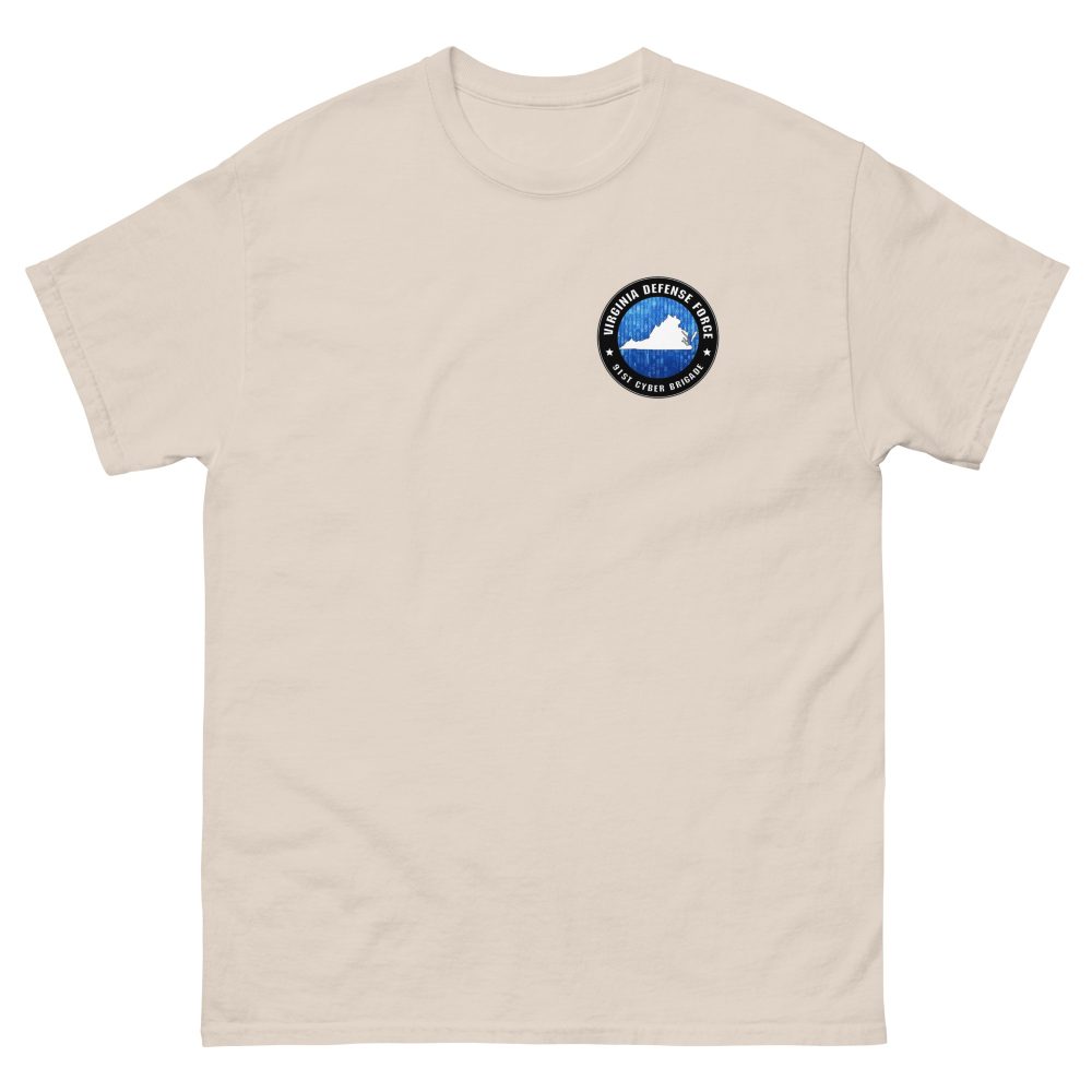 Virginia Defense Force 91st Cyber Brigade Support Team T-Shirt - Image 8