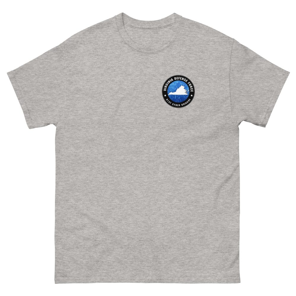 Virginia Defense Force 91st Cyber Brigade Support Team T-Shirt - Image 5