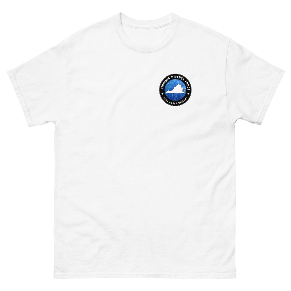 Virginia Defense Force 91st Cyber Brigade Support Team T-Shirt - Image 10