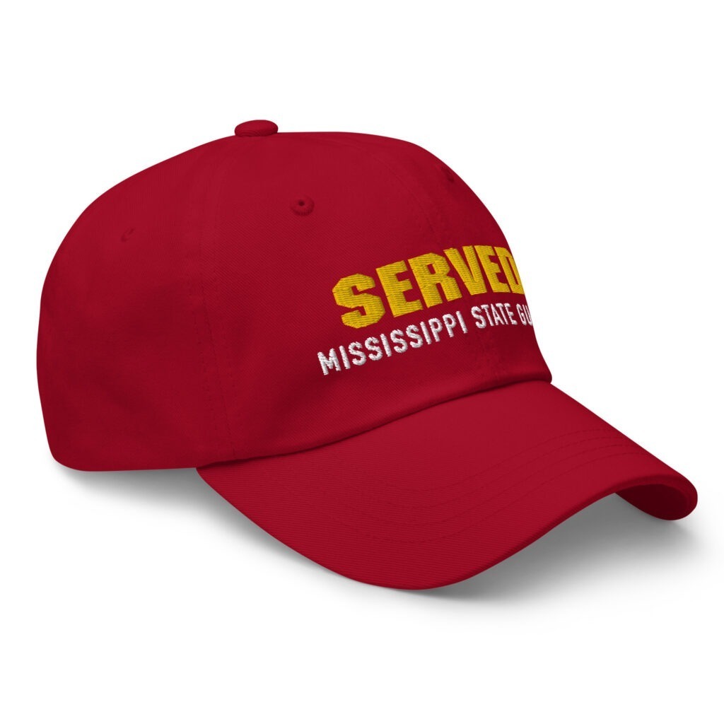 Mississippi State Guard Served Cap - Image 8