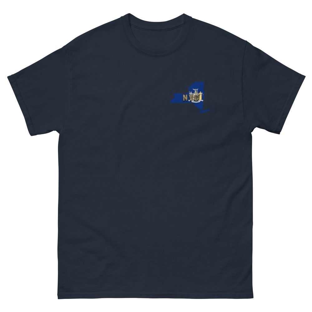 New York Guard With State Flag T-Shirt - Image 3