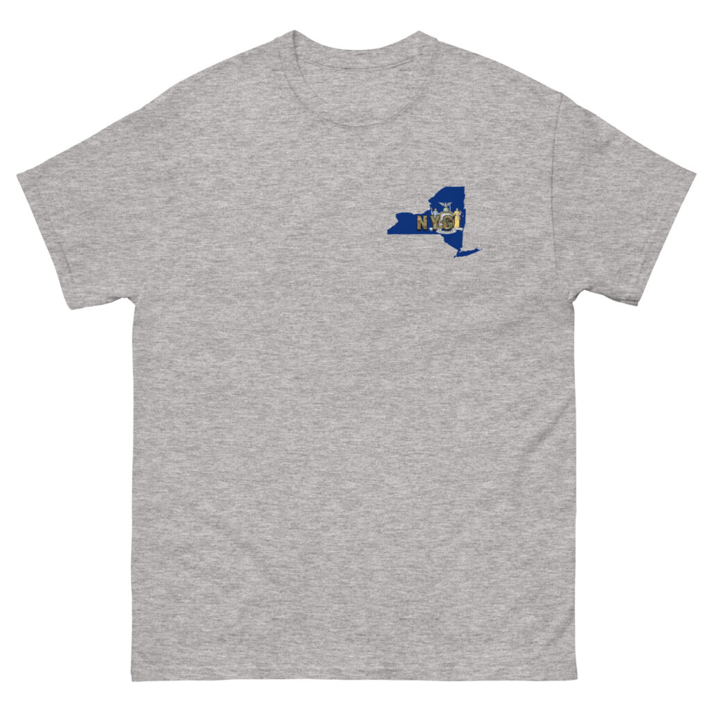 New York Guard With State Flag T-Shirt - Image 4
