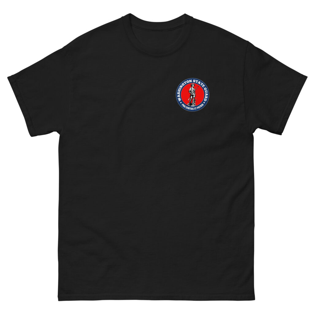 Washington State Guard Bold Minuteman T-Shirt