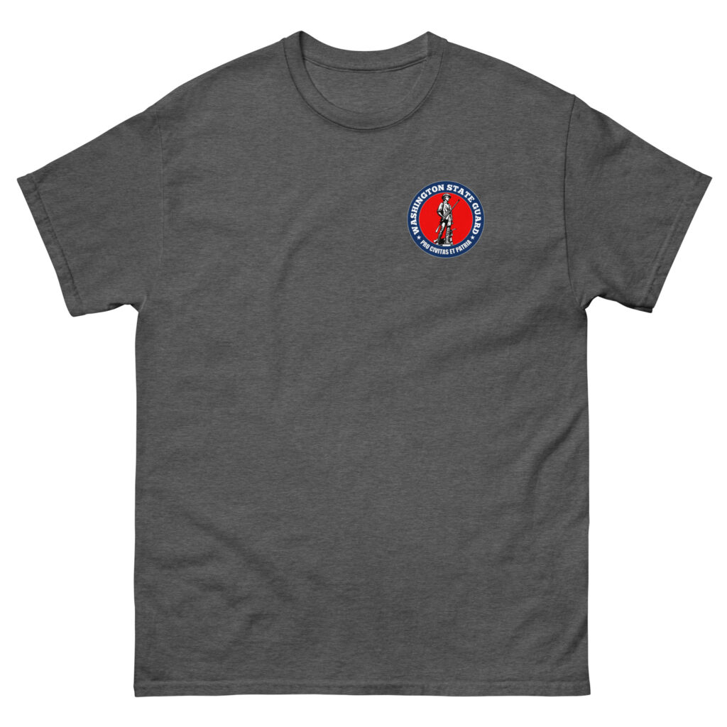 Washington State Guard Bold Minuteman T-Shirt - Image 4