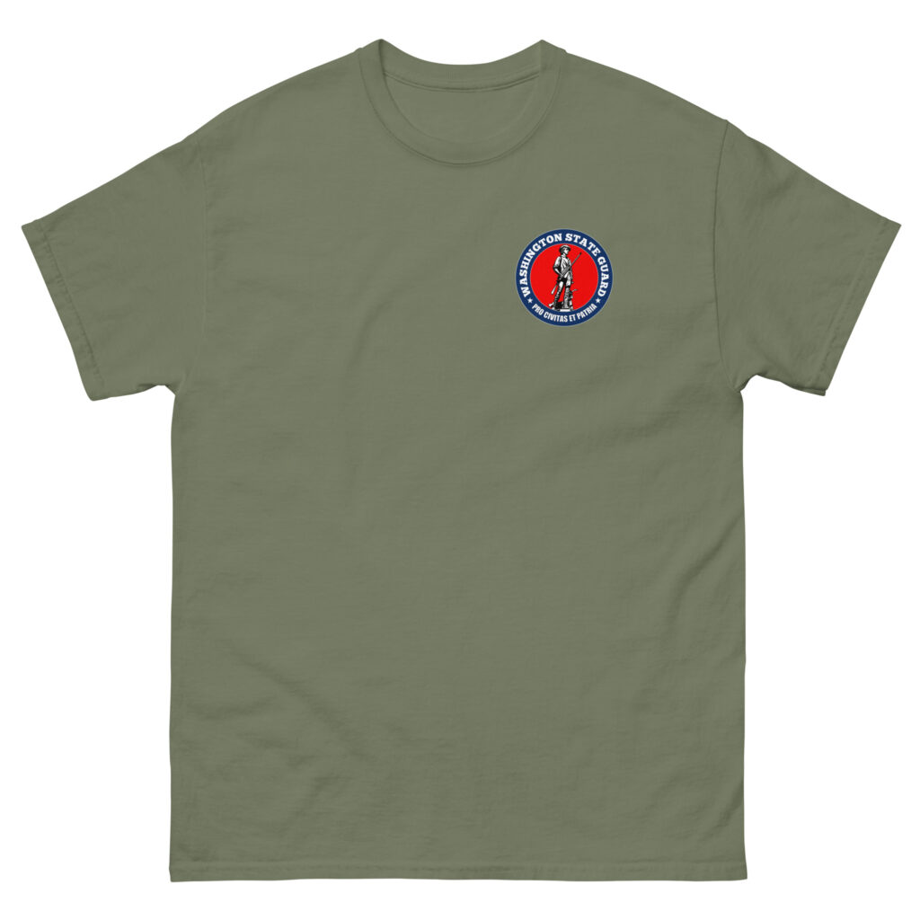 Washington State Guard Bold Minuteman T-Shirt - Image 5