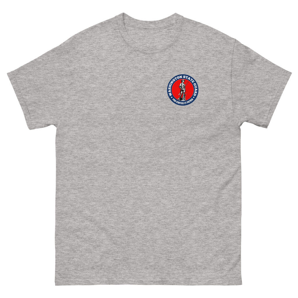 Washington State Guard Bold Minuteman T-Shirt - Image 6