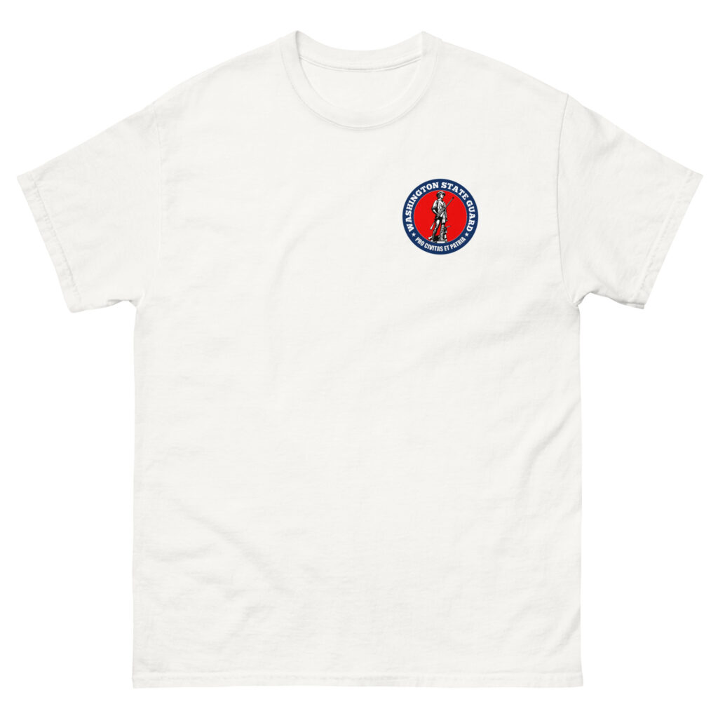 Washington State Guard Bold Minuteman T-Shirt - Image 7