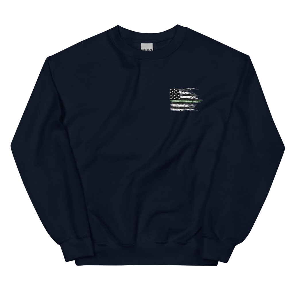 Freedom’s Line: Georgia State Defense Force Edition Sweatshirt - Image 2