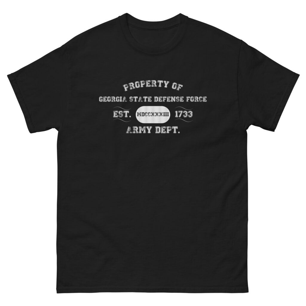 Property of Georgia State Defense Force T-Shirt
