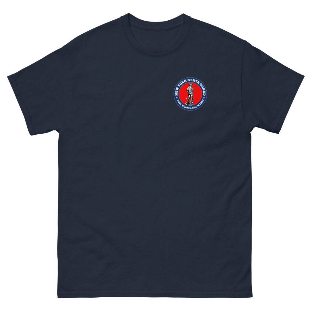 New York State Guard Bold Minuteman T-Shirt - Image 3