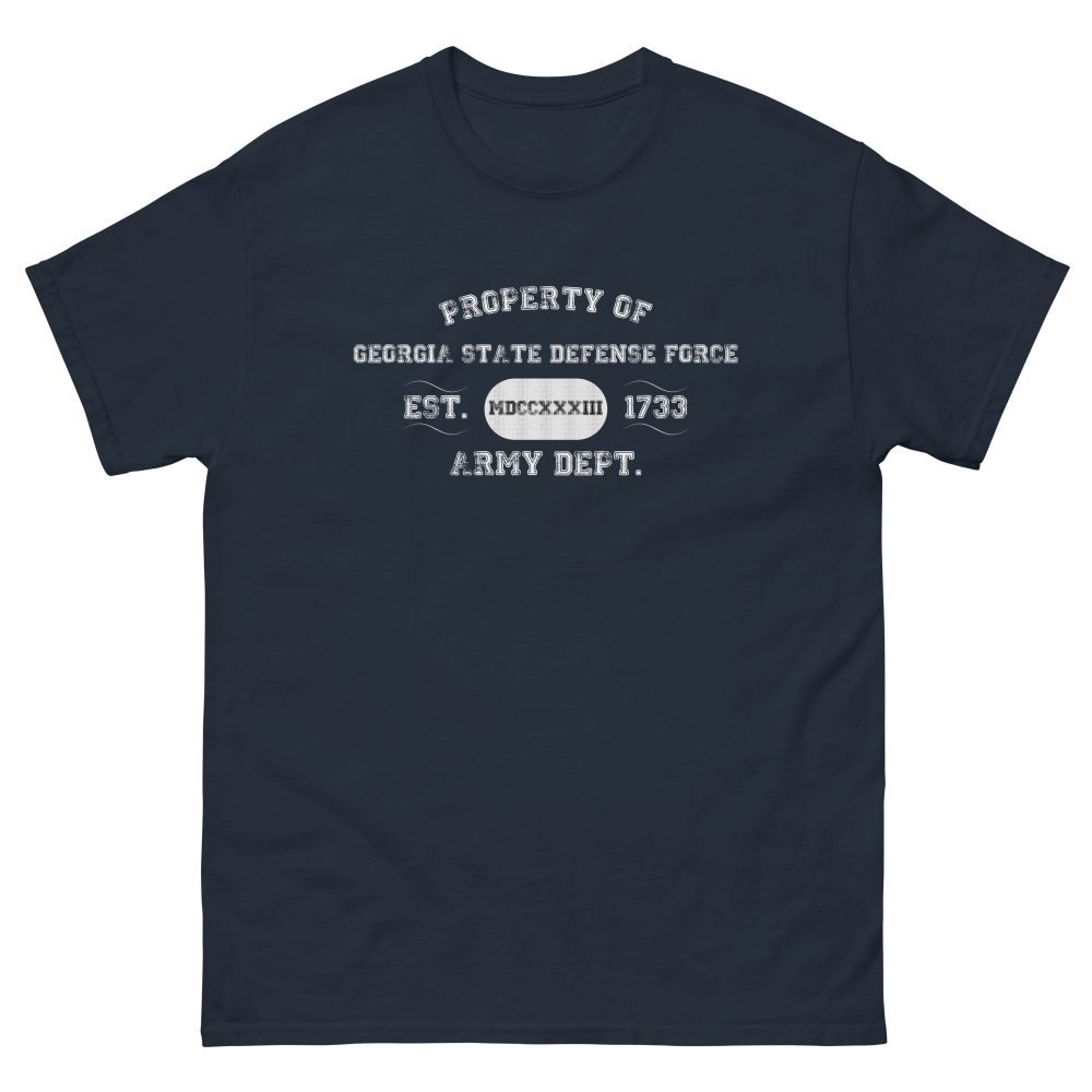 Property of Georgia State Defense Force T-Shirt - Image 3