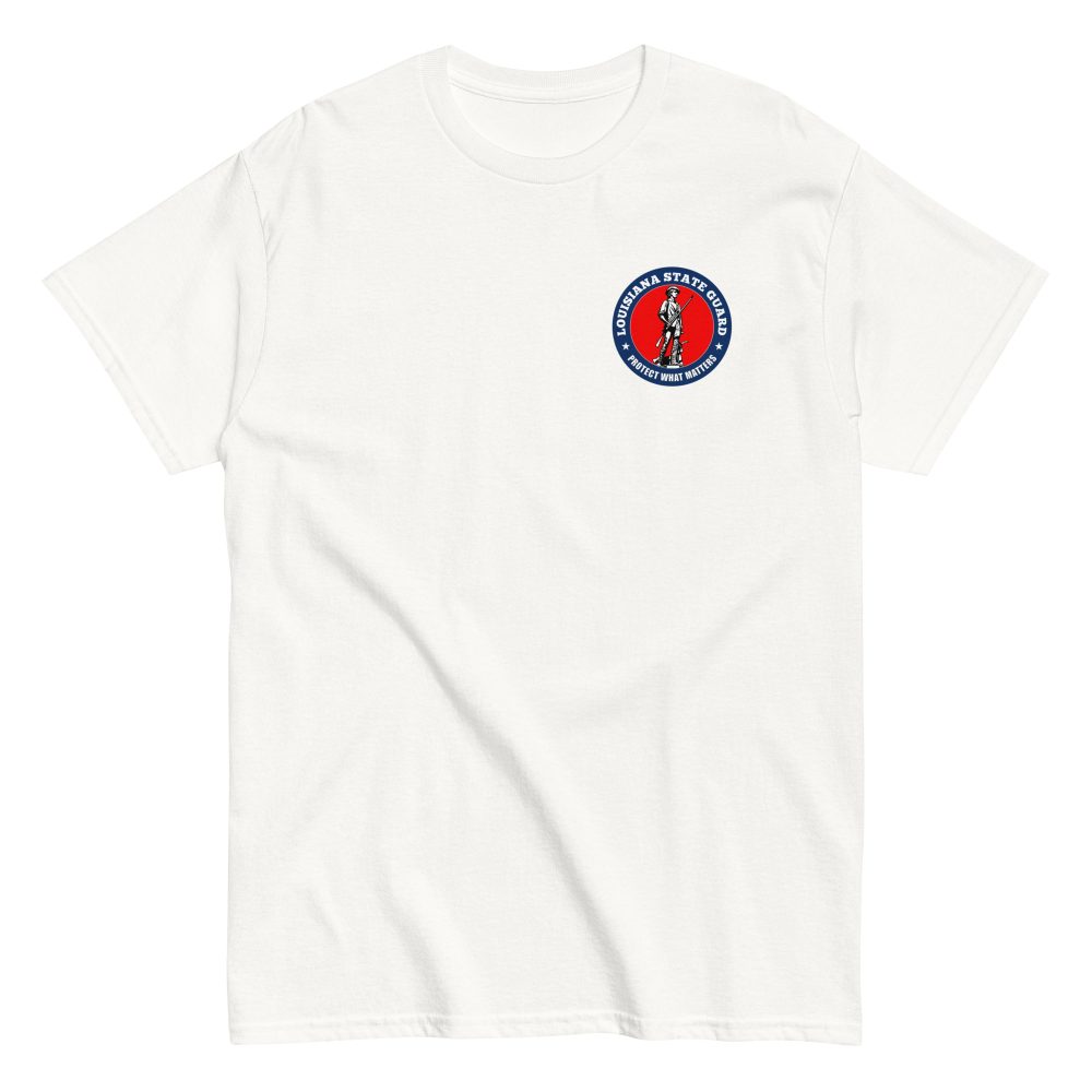 Louisiana State Guard Bold Minuteman T-Shirt - Image 13