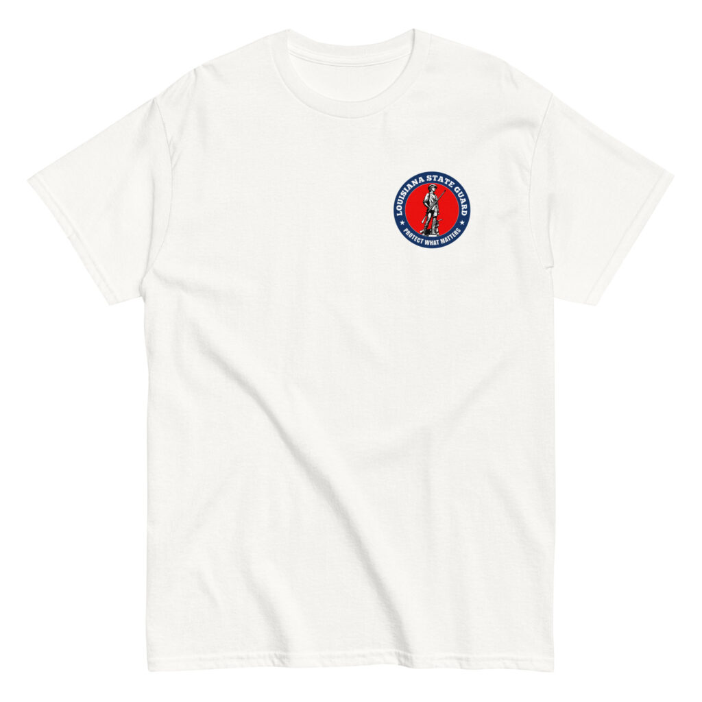 Louisiana State Guard Bold Minuteman T-Shirt - Image 13