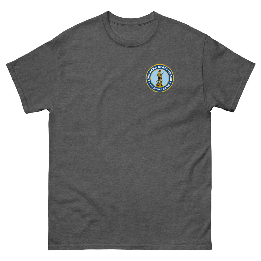 Louisiana State Guard Minuteman T-Shirt - Image 7