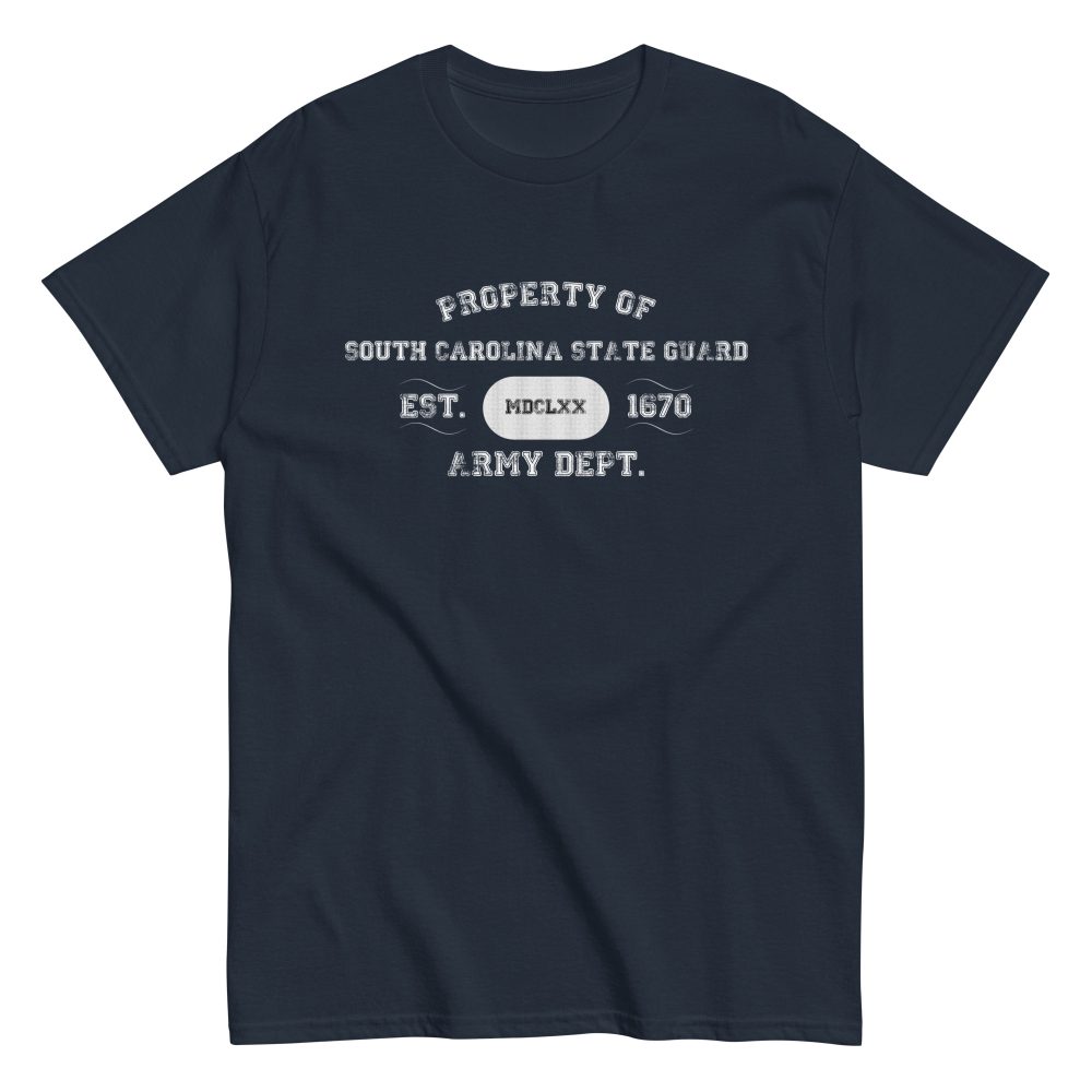 Property of South Carolina State Guard T-Shirt - Image 3