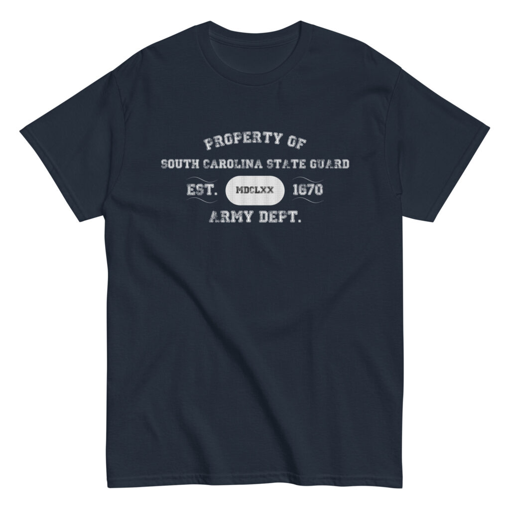 Property of South Carolina State Guard T-Shirt - Image 3