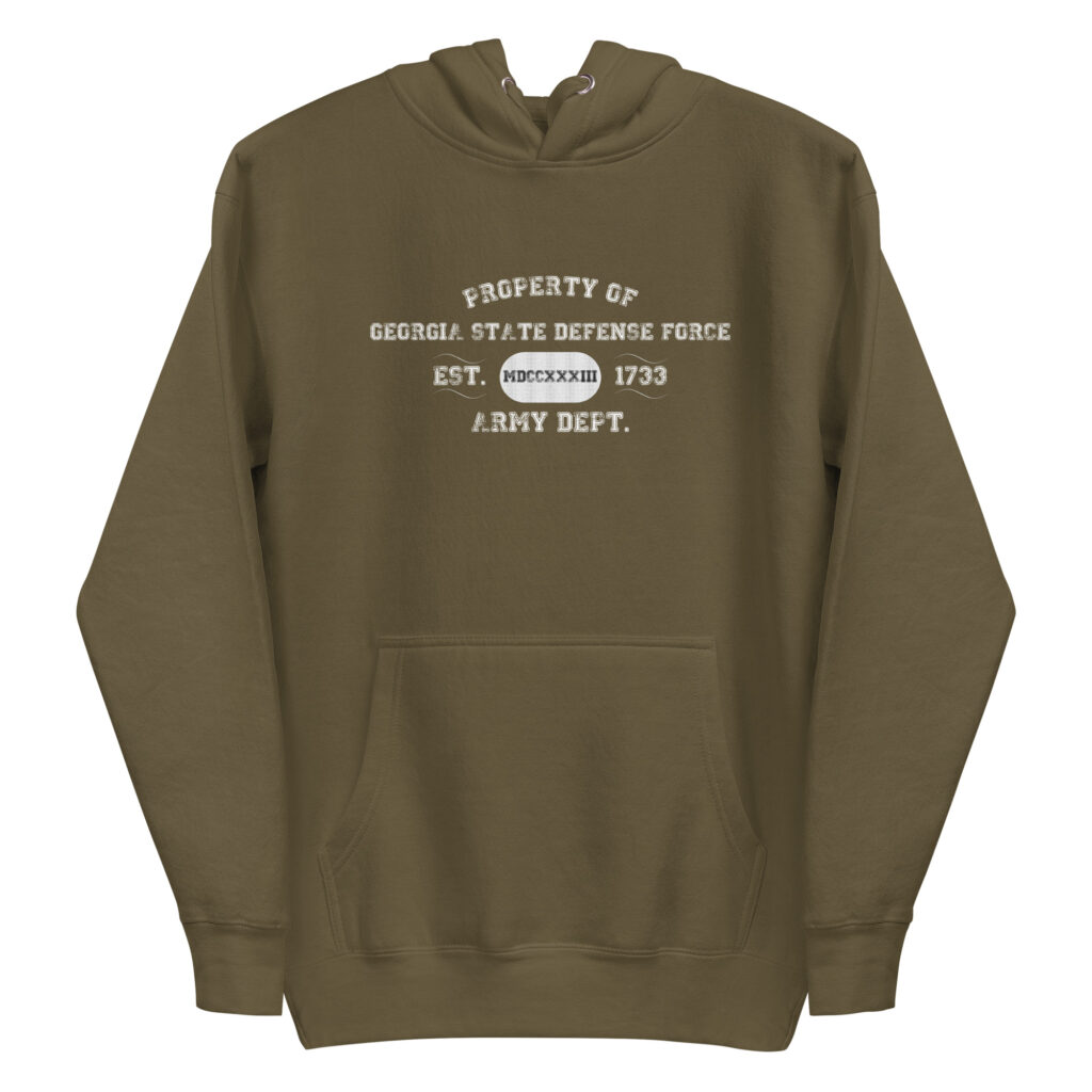 Property of Georgia State Defense Force Hoodie - Image 17