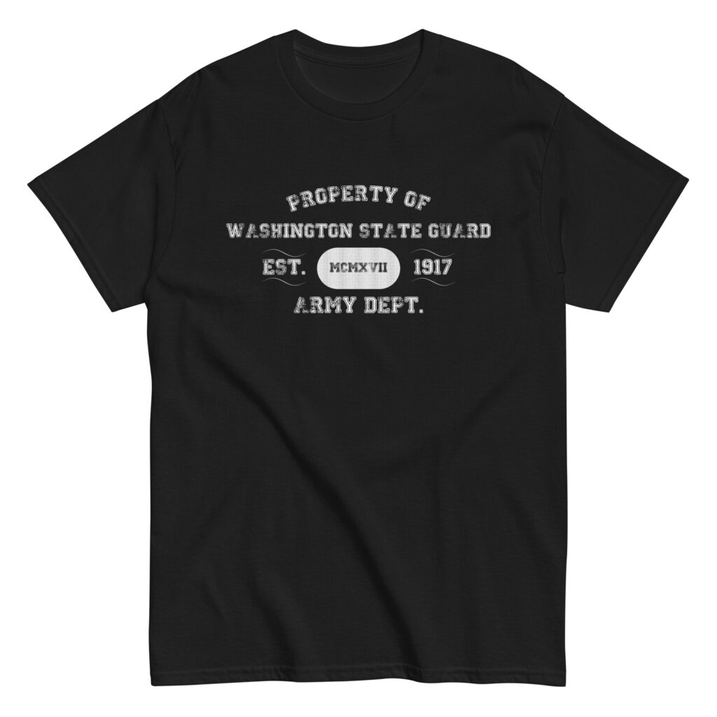 Property of Washington State Guard T-Shirt