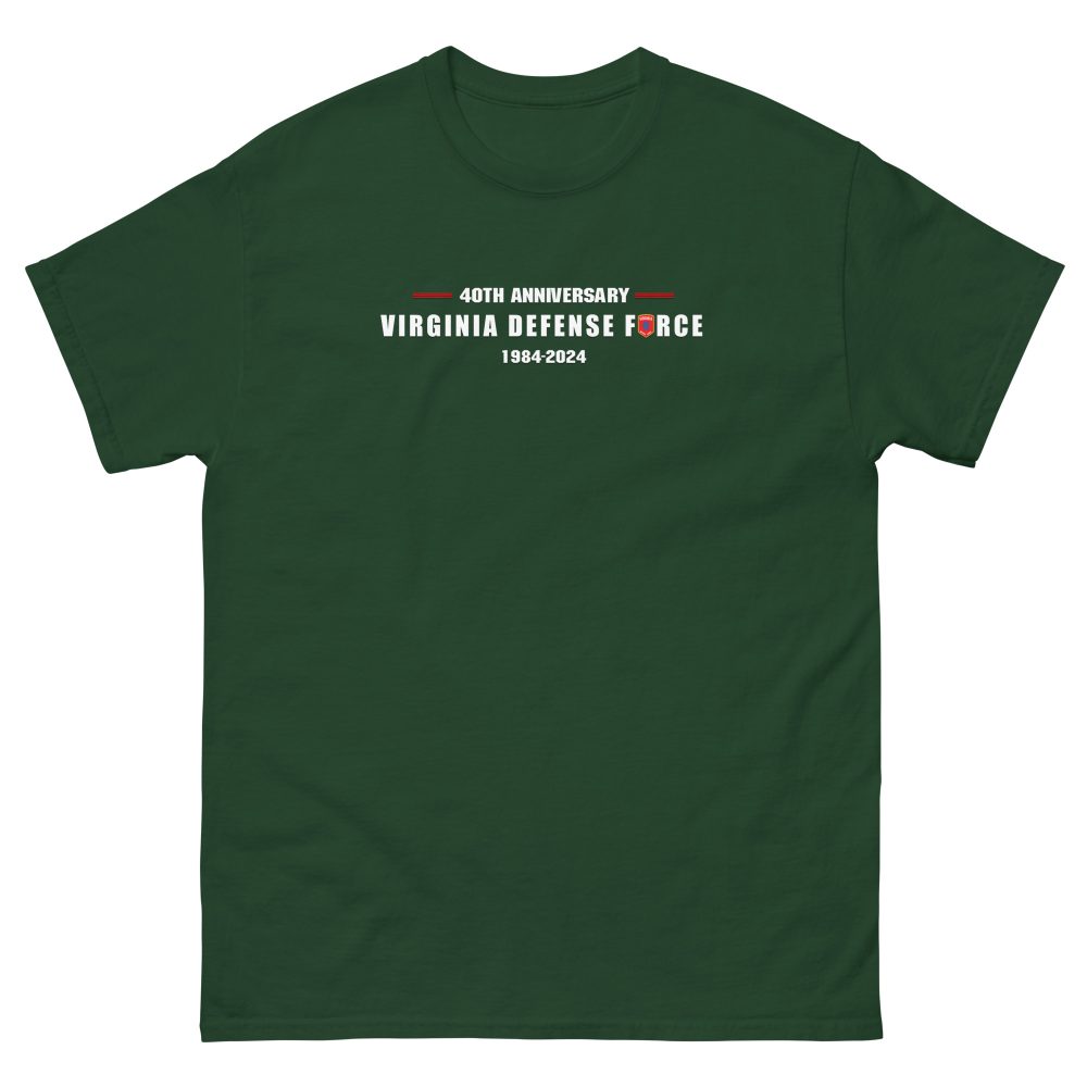 Virginia Defense Force 40th Anniversary T-Shirt - Image 7