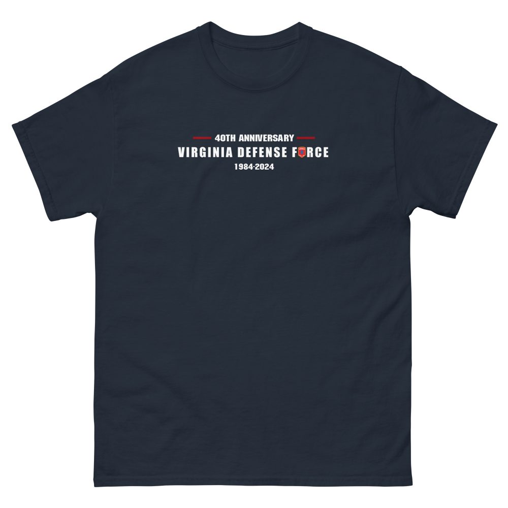 Virginia Defense Force 40th Anniversary T-Shirt - Image 5