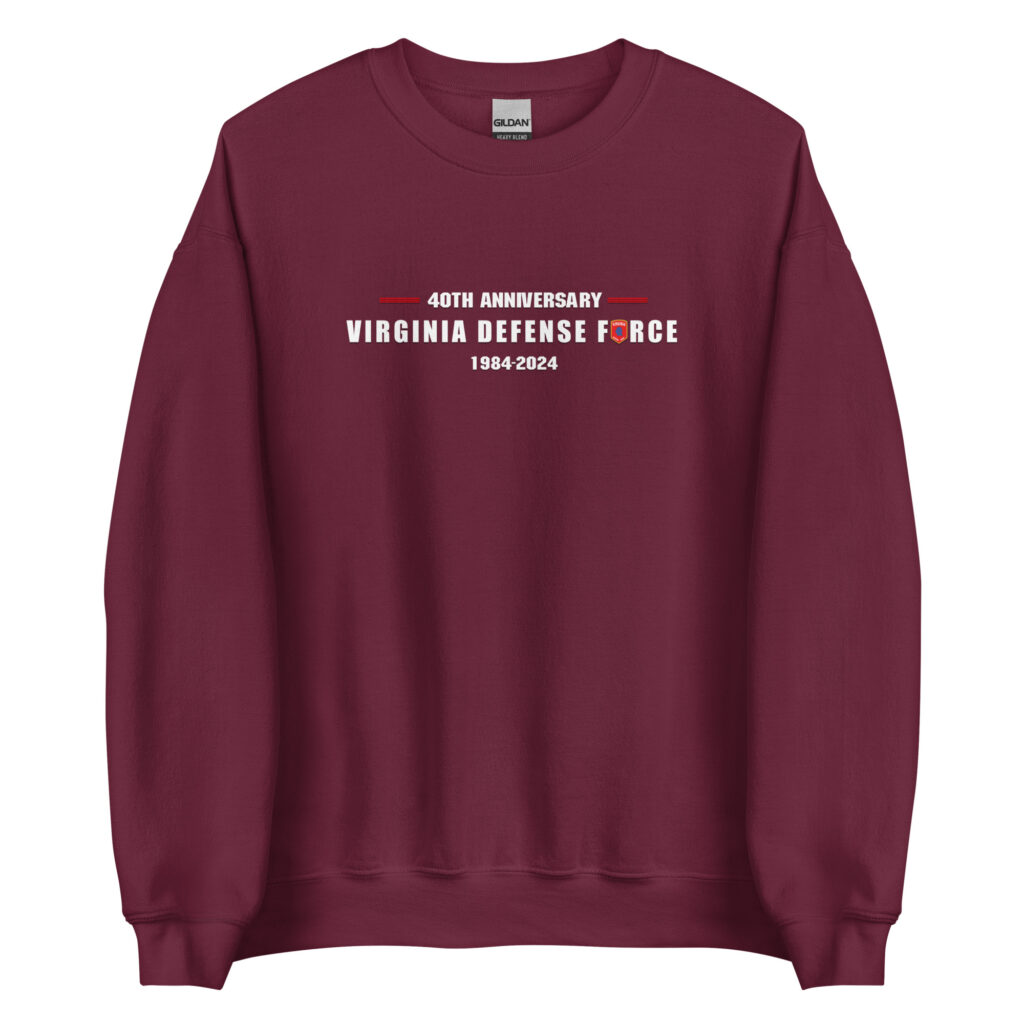 Virginia Defense Force 40th Anniversary Sweater - Image 5