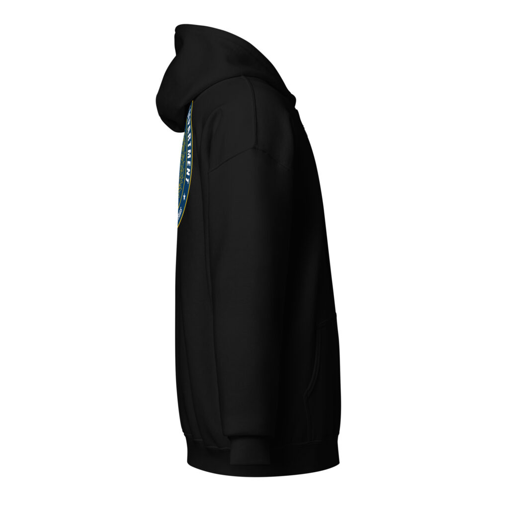 Texas Military Department Zip Hoodie - Image 4