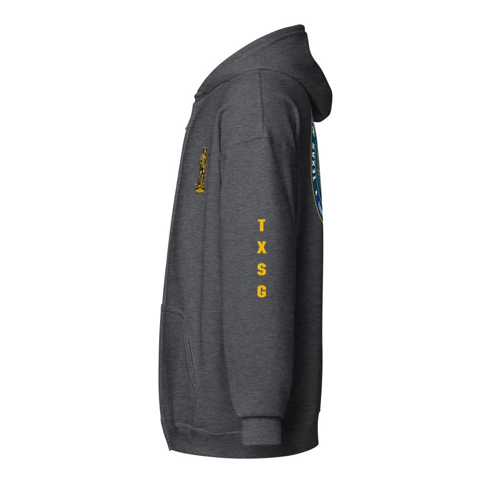 Texas Military Department Zip Hoodie - Image 11