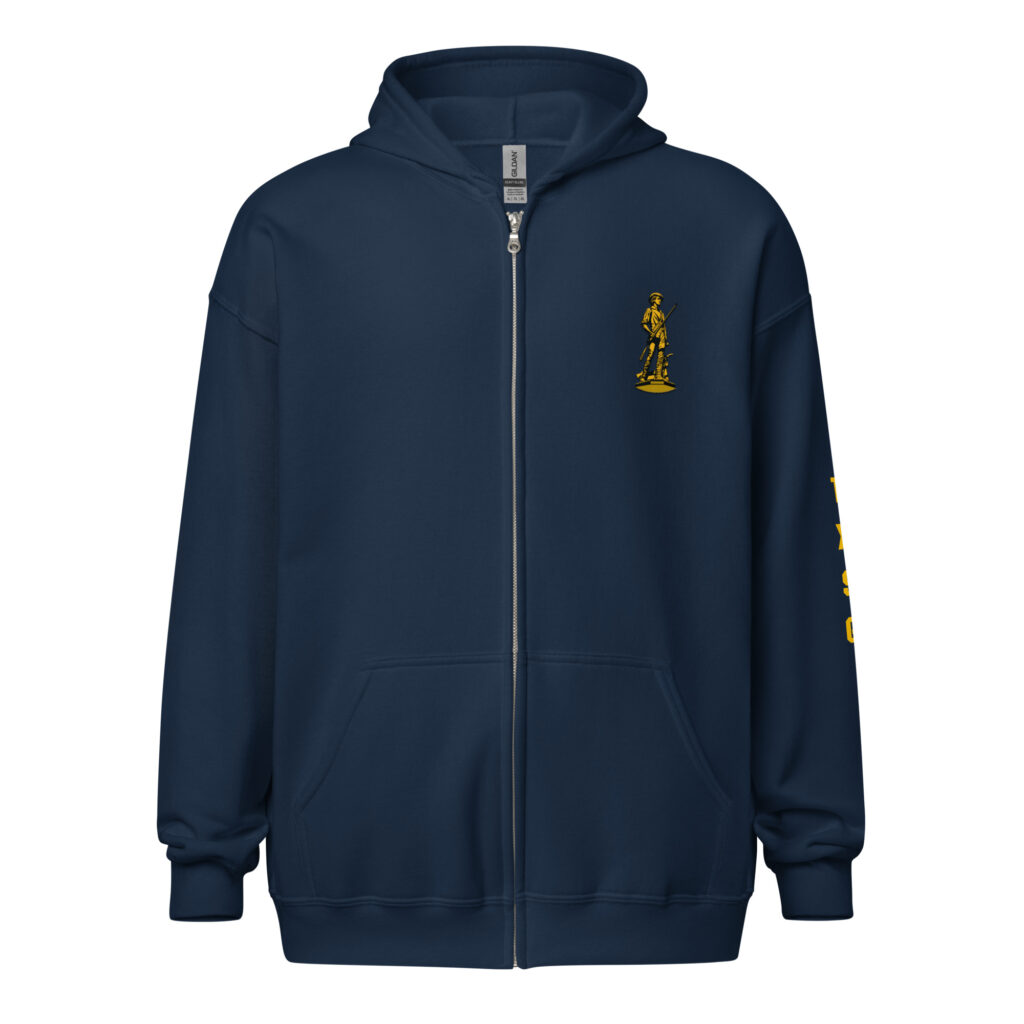 Texas Military Department Zip Hoodie - Image 5