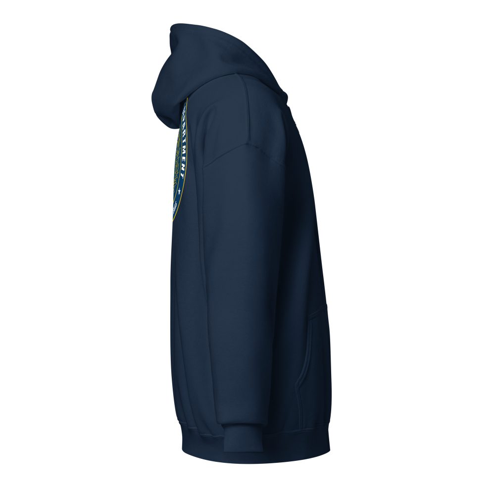 Texas Military Department Zip Hoodie - Image 8