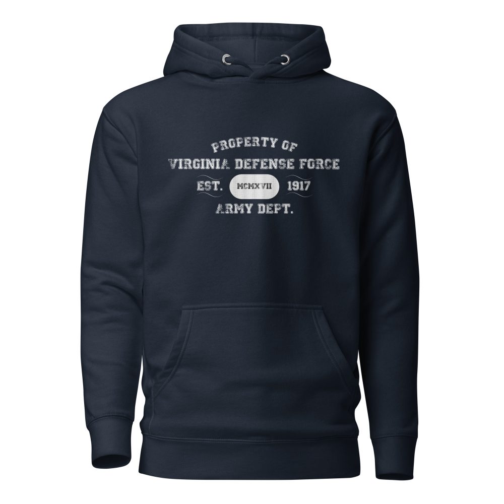 Property of Virginia Defense Force Hoodie - Image 5