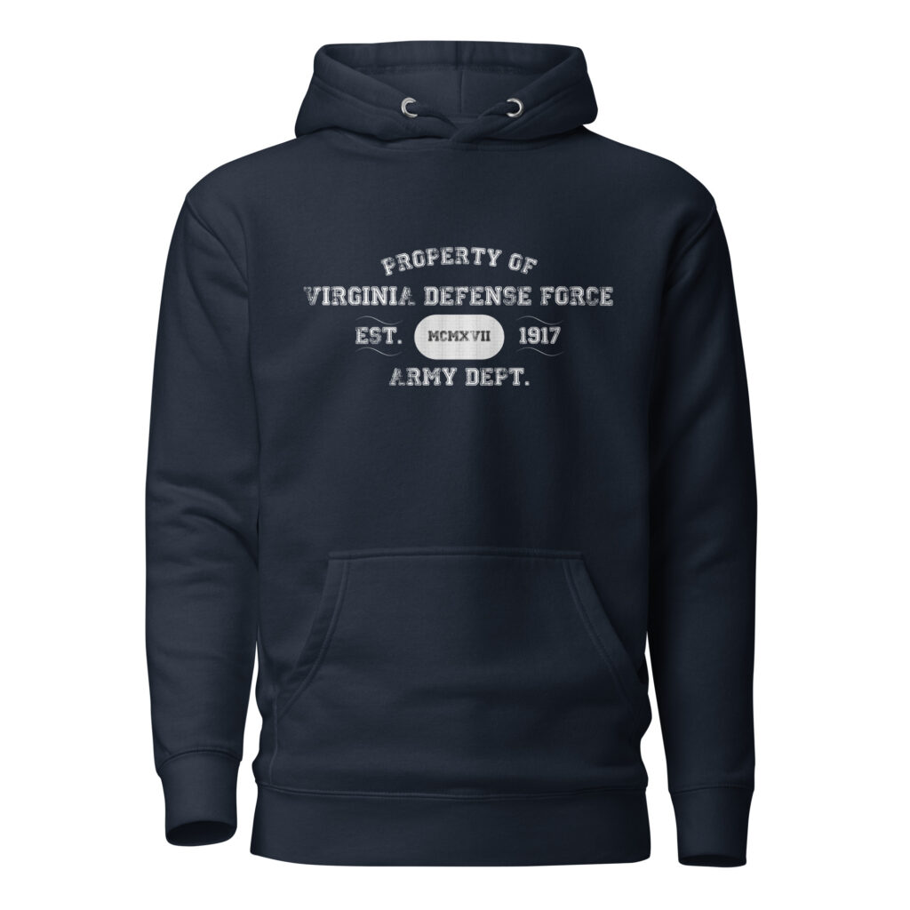 Property of Virginia Defense Force Hoodie - Image 5