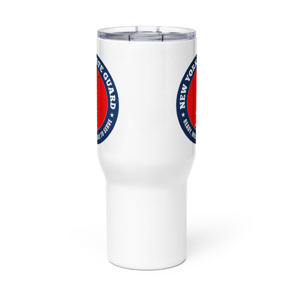 New York State Guard Travel mug with Handle - Image 3
