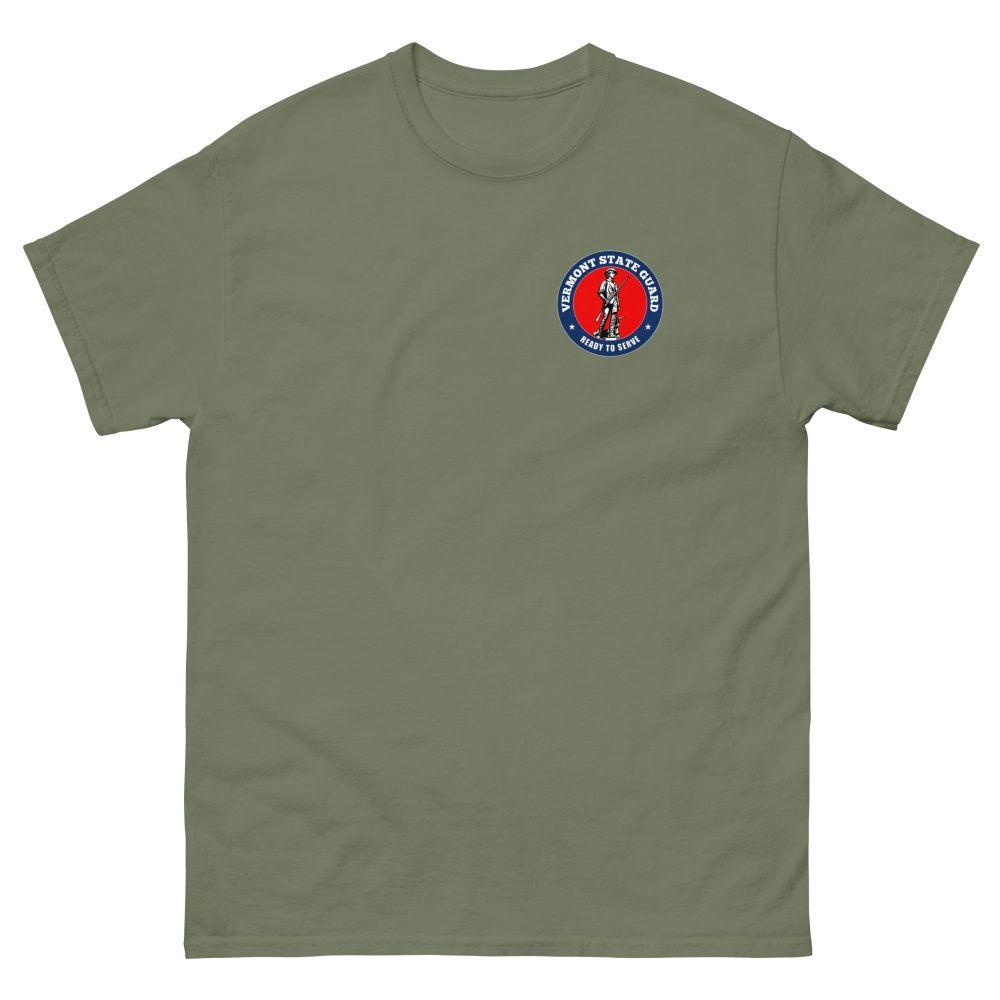 Vermont State Guard Bold Minuteman T-Shirt - Image 9