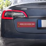 Georgia State Defense Force Car Magnet