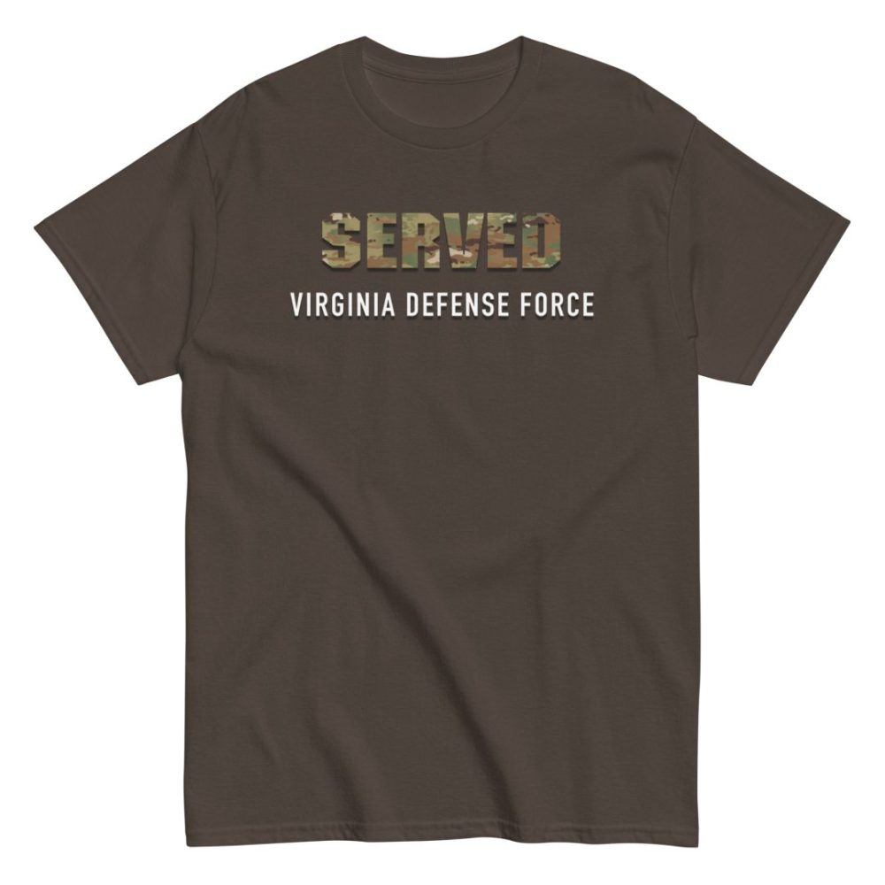 Virginia Defense Force Served T-Shirt - Image 9