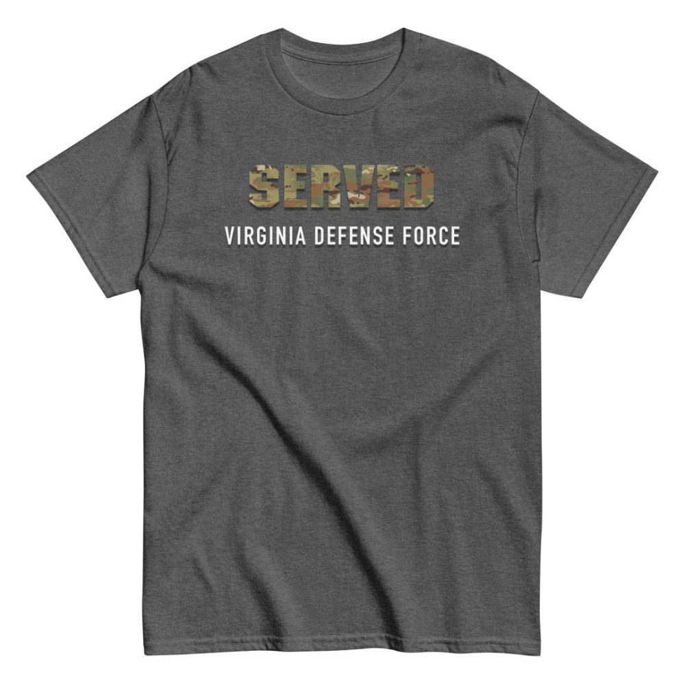 Virginia Defense Force Served T-Shirt - Image 11
