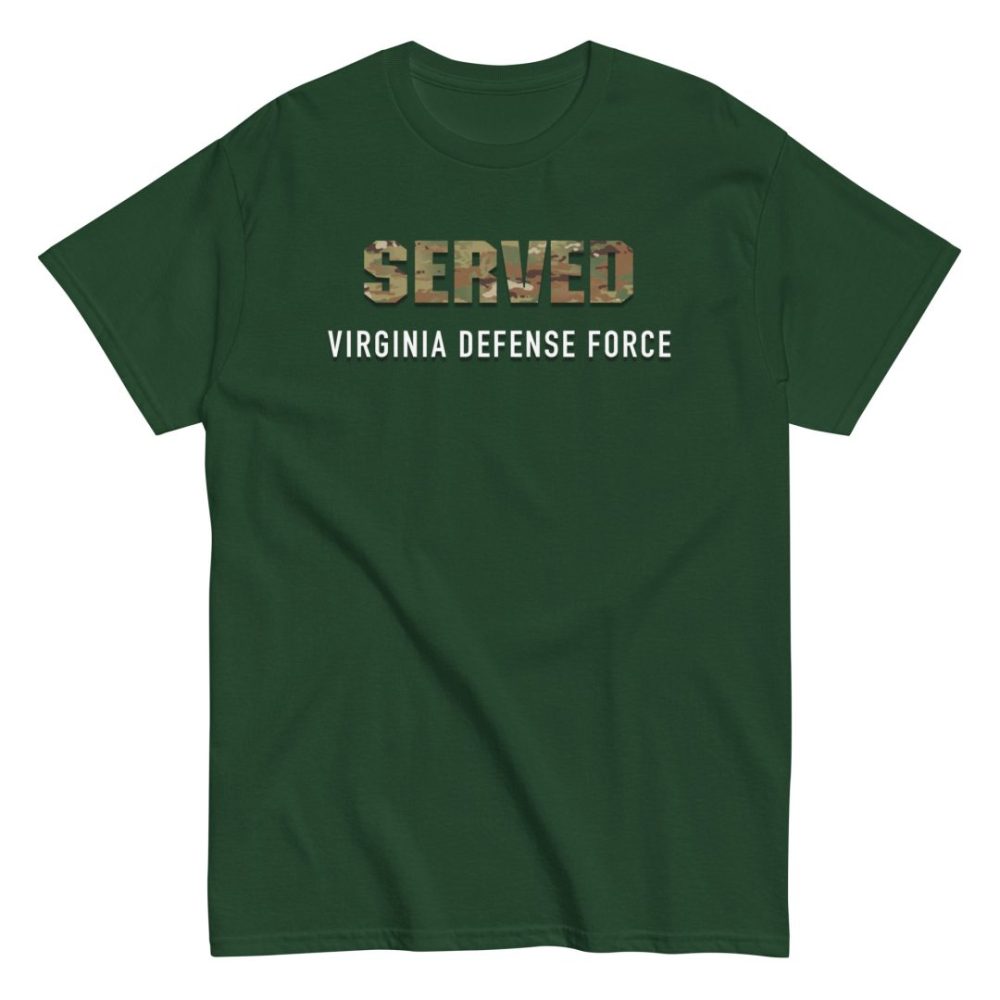 Virginia Defense Force Served T-Shirt - Image 7