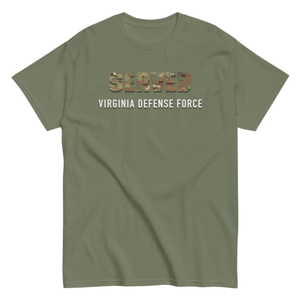 Virginia Defense Force Served T-Shirt - Image 15