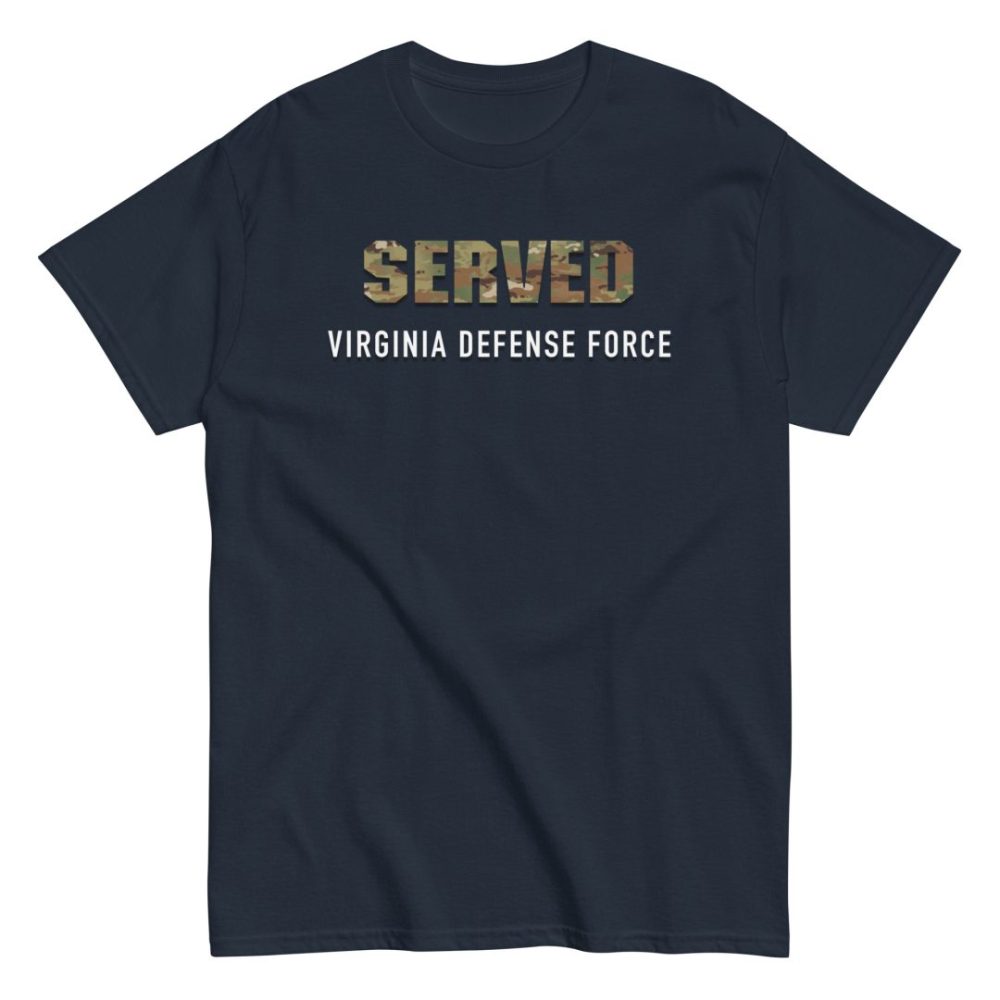 Virginia Defense Force Served T-Shirt - Image 5