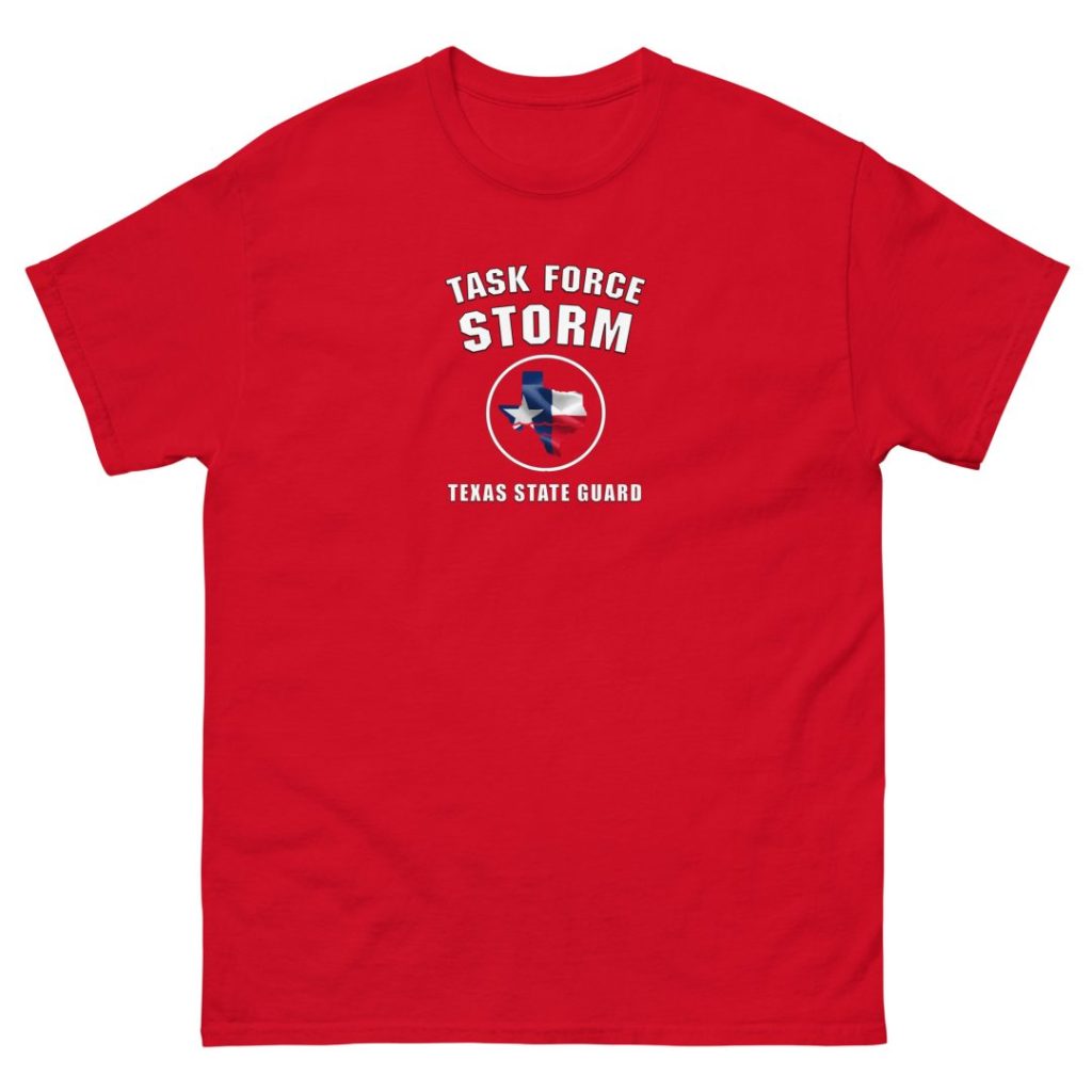 Texas State Guard Task Force Storm T-Shirt - Image 5