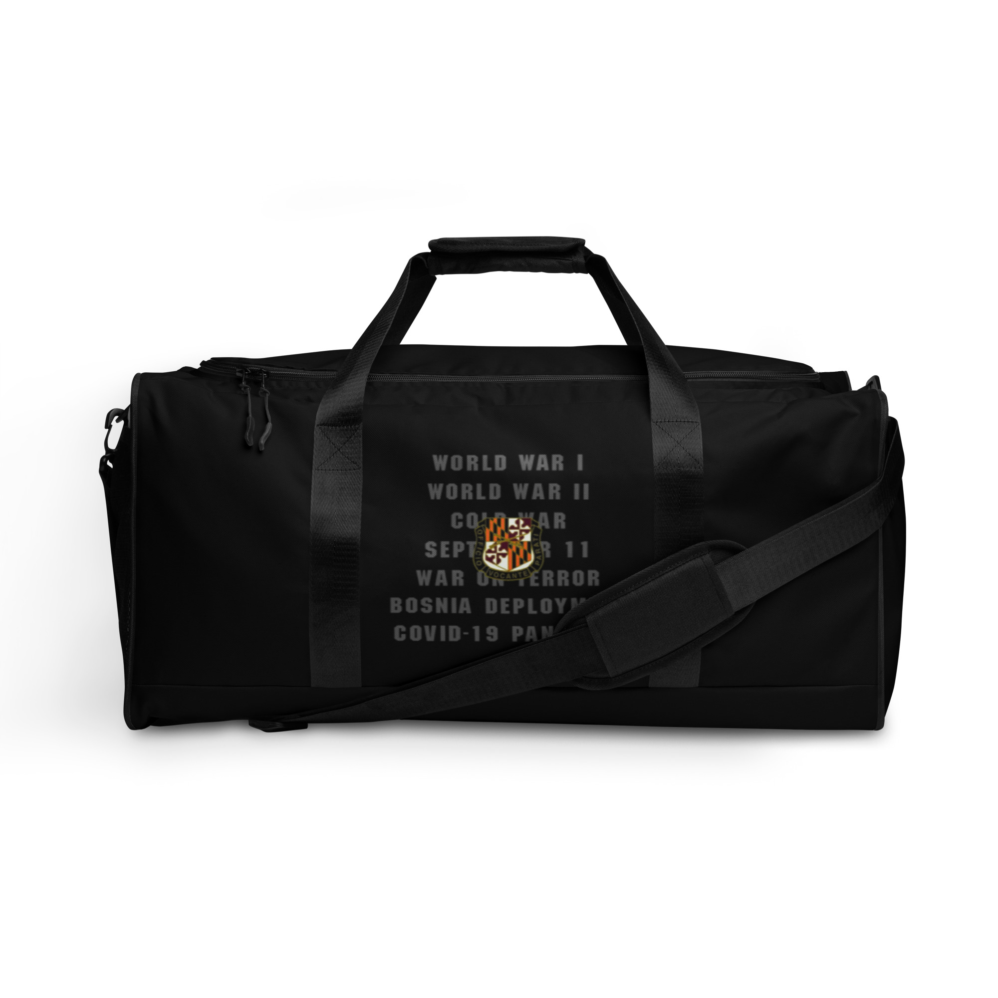 Maryland Defense Force ‘Proudly Served’ Duffle Bag - Image 2