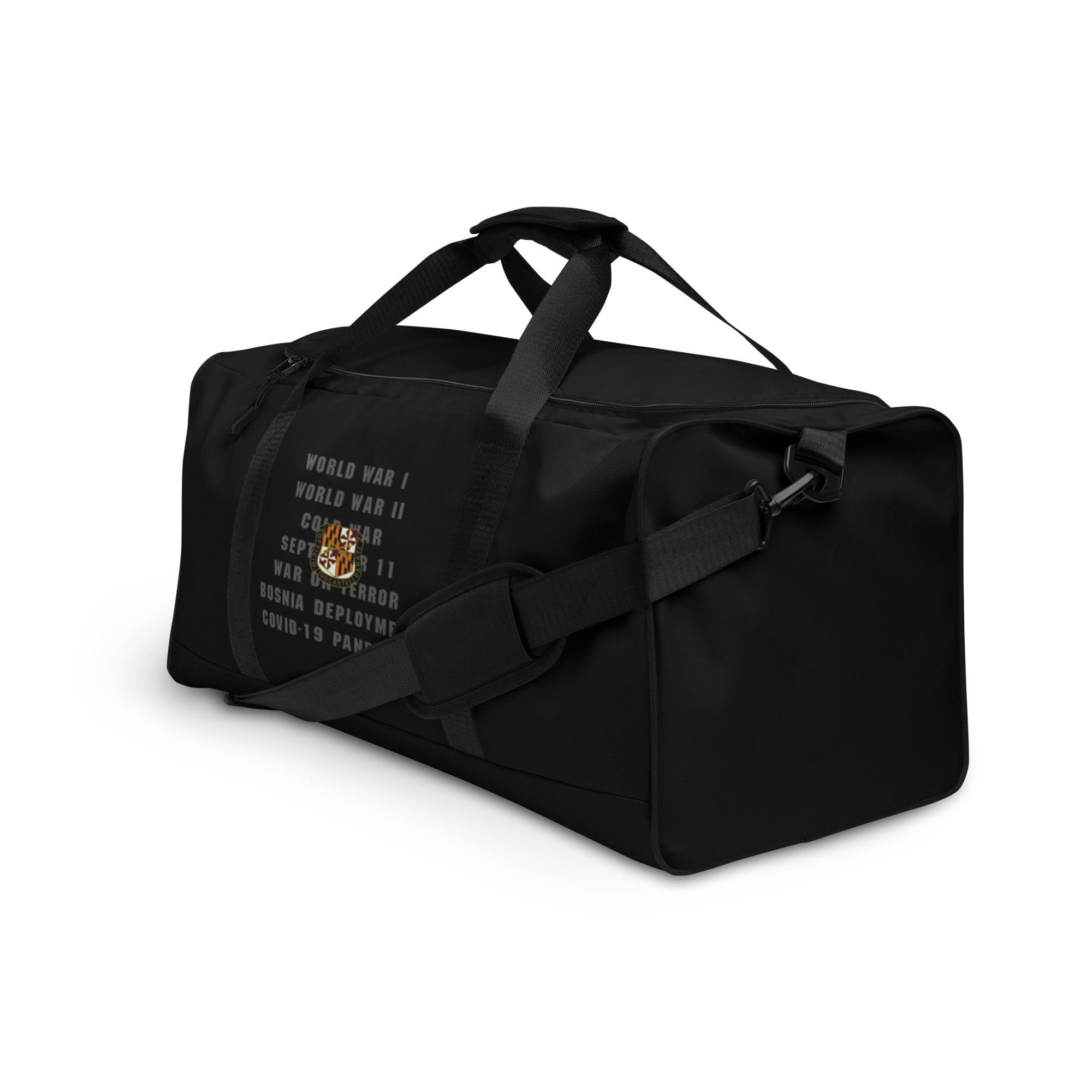Maryland Defense Force ‘Proudly Served’ Duffle Bag - Image 4