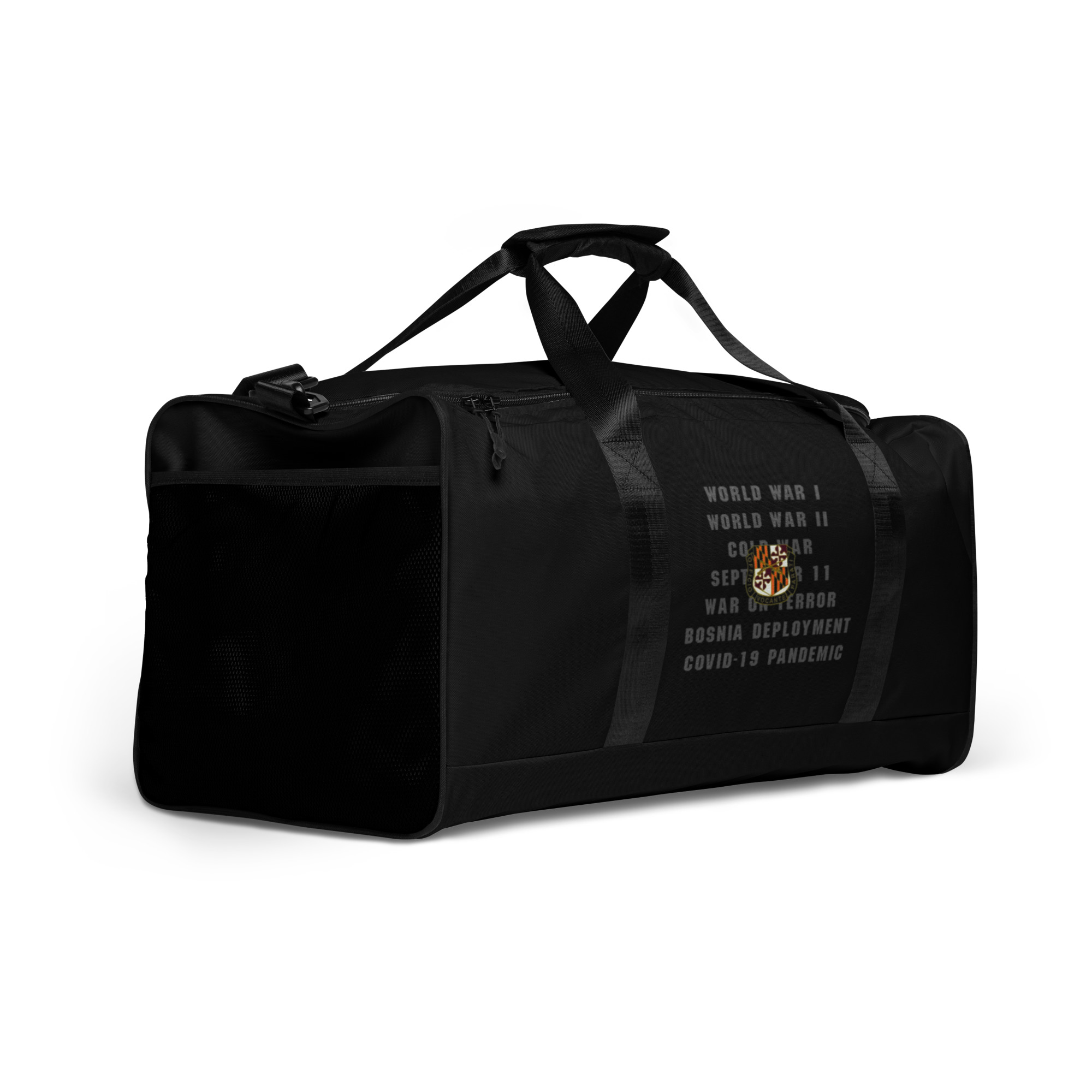 Maryland Defense Force ‘Proudly Served’ Duffle Bag - Image 3