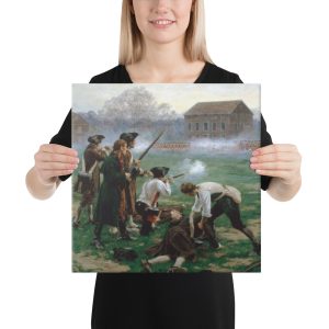 Battle of Lexington Canvas Print